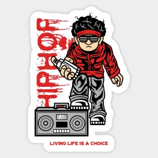 hiphop Sticker